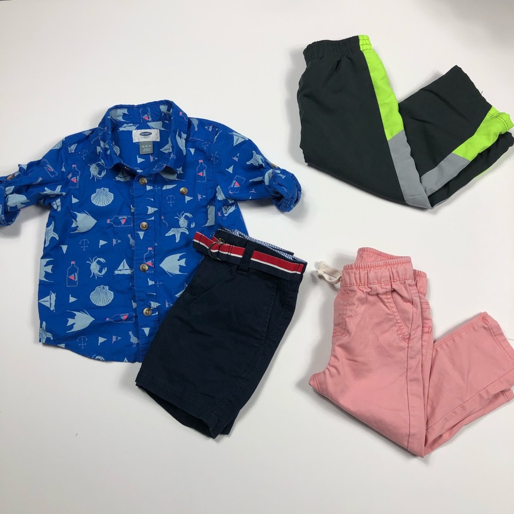 Toddler boys 18-24 month summer bundle lot EUC